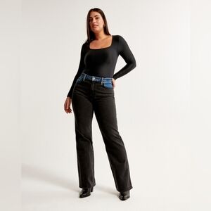 Abercrombie and fitch Curve Love High Rise 90s Relaxed Jean
